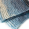 Cosy Handknit People Scarf - Seascape
