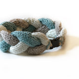 The Knit 9 Twist - Decorative Dog Collar - Sea Breezes