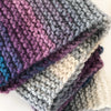 Cosy Handknit People Scarf - Mountain View