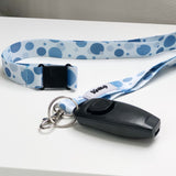 Lanyard with Dog Training Clicker/Whistle - In the Round