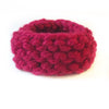 Super Chunky Dog Scarf Snood Ruby Red