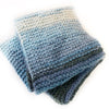 Cosy Handknit People Scarf - Seascape